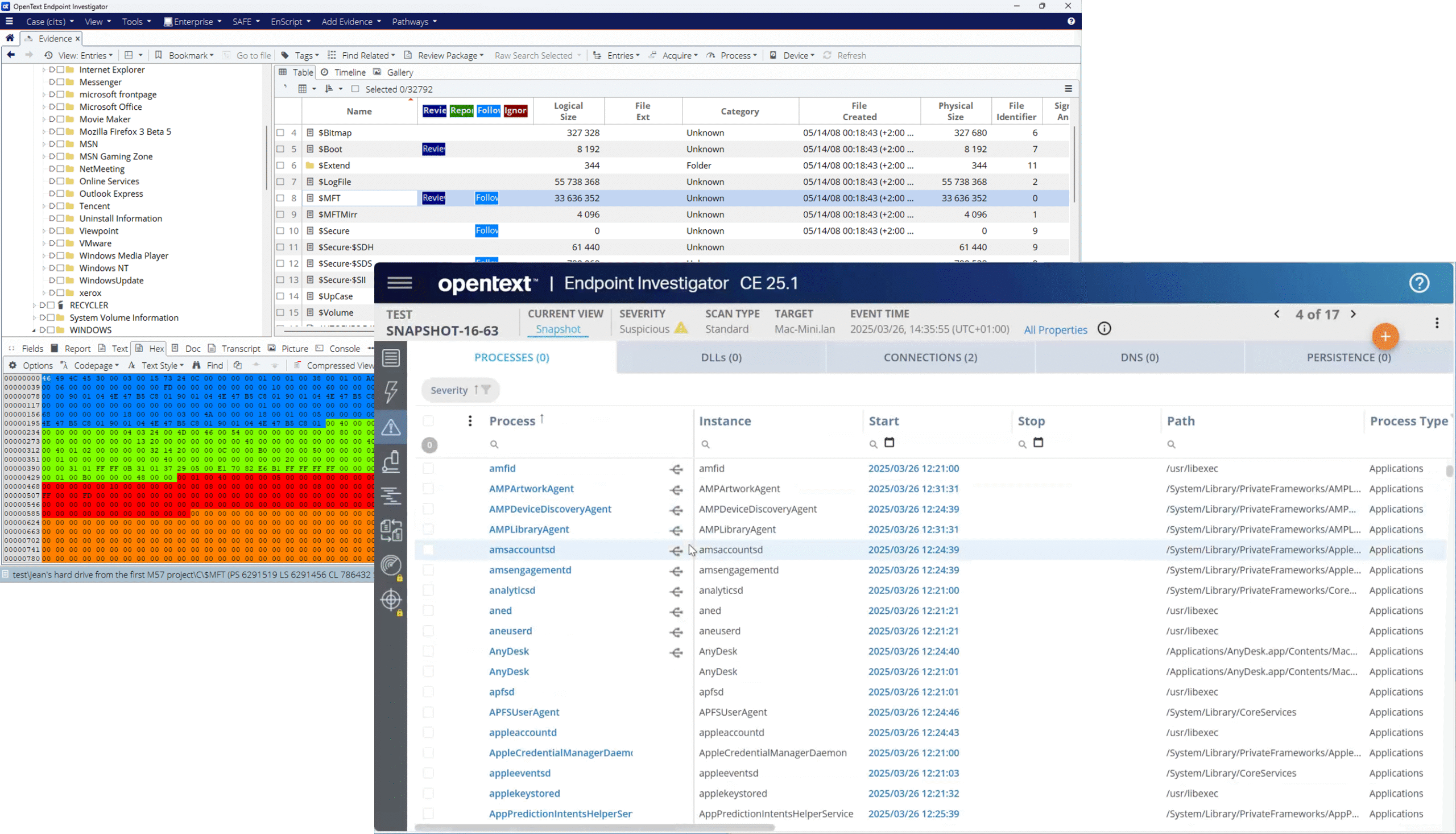 OpenText Endpoint Investigator
EnCase Endpoint Investigator